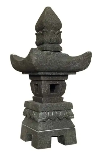 Product image of the product “Japanese garden lantern, model Pagoda, in the sizes from 45cm and 60cm, natural finish ”